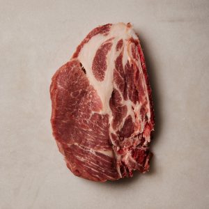 Chuleta de lomo alto y cabezada