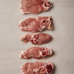 Chuletillas de pierna de cordero