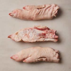 Patas de cerdo de caserío